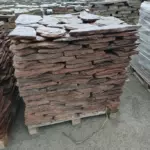 Песчаник Дракон красный галтованный 1 м³ (25-28 м²) обожженный, 20-40 мм для мощения дорожек